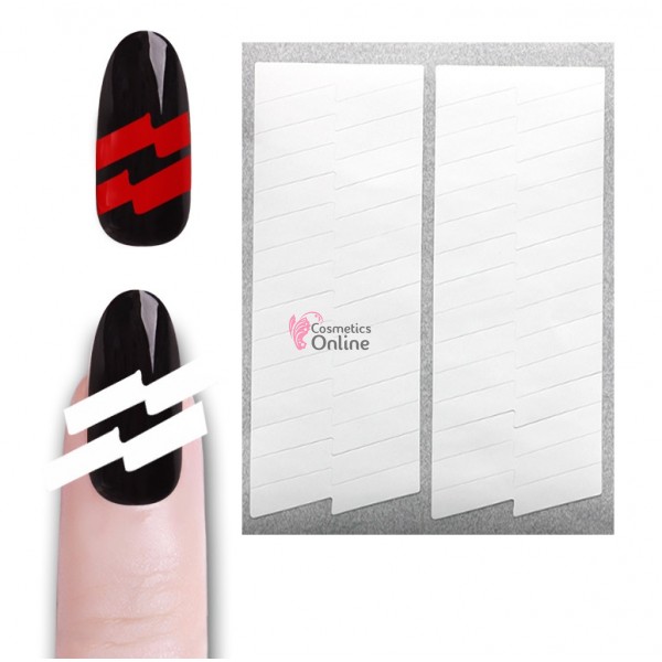 Stickere pentru unghii French STK011, 60 bucati